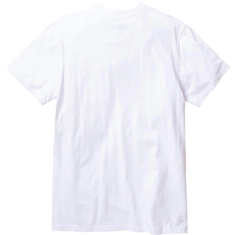 Tonal Pigeon Embroidered Tee (White)