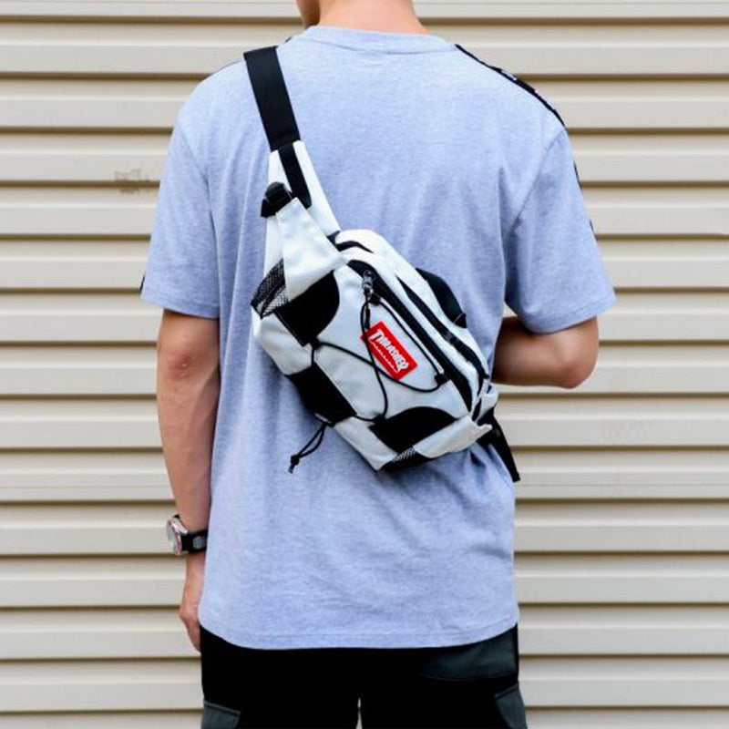 Thrasher Hometown Ripstop Waist Bag (White)