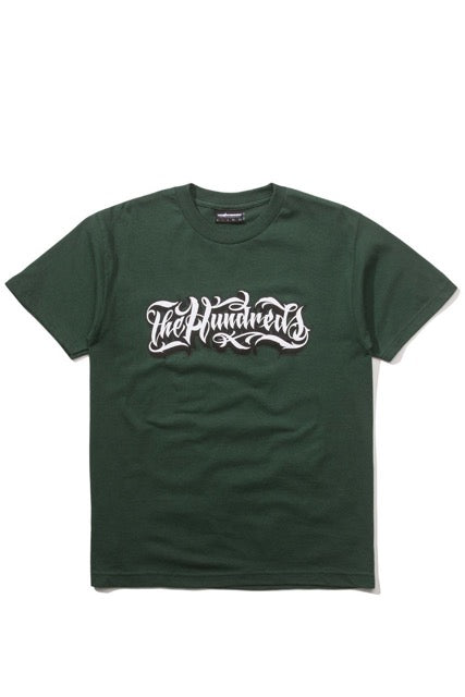 The Hundreds x Mister Cartoon Wordmark ( Forest)