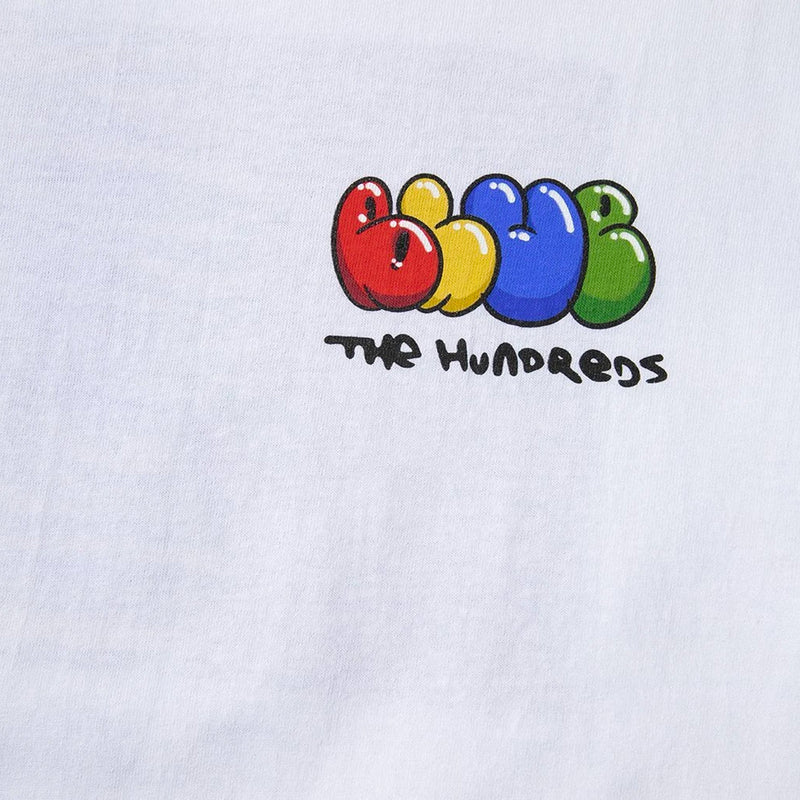 The Hundreds x Blue Wrapped Flag Tee (White)