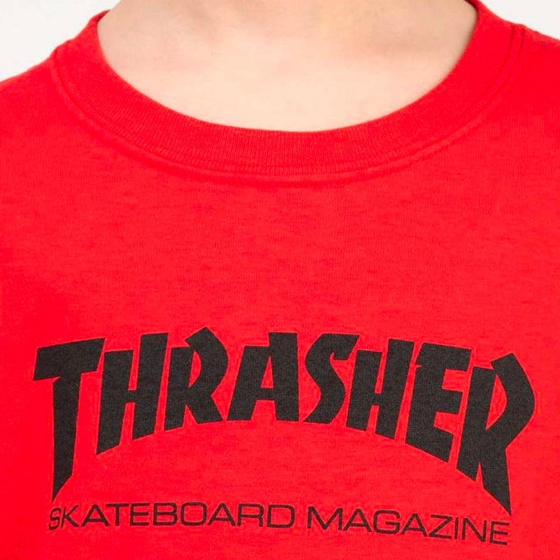 Youth Skate Mag Tee (Red)