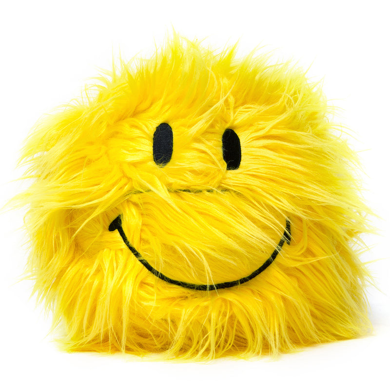 SMILEY SHAGGY PLUSH BASKETBALL