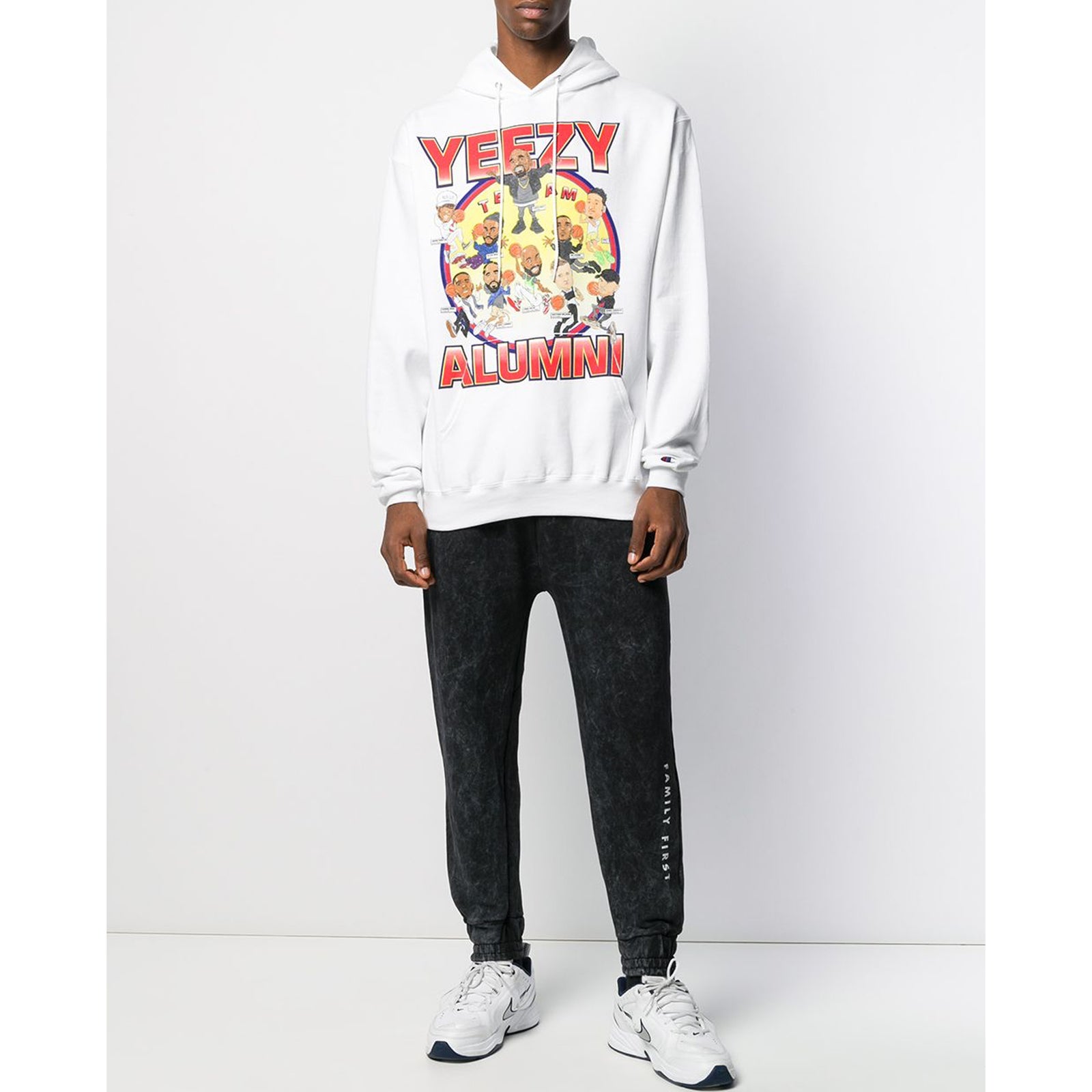 Chinatown Market Kanye Yeezy Alumni Hoodie Black Graphic