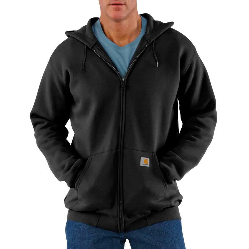 Carhartt Midweight Zip Front Hoodie (Black)